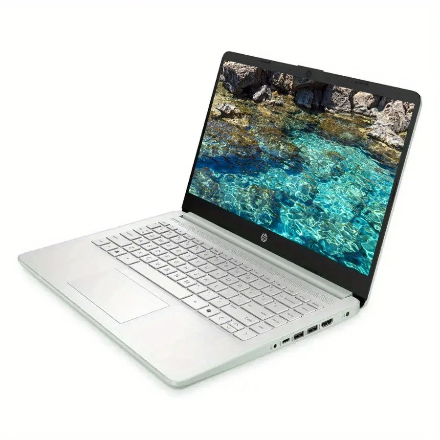 Ordinateur portable professionnel HP HD 14", processeur Intel N150, 16 Go de RAM, 128 Go de UFS, graphiques Intel, Wi-Fi 6, Windows 11 Home, vert saule