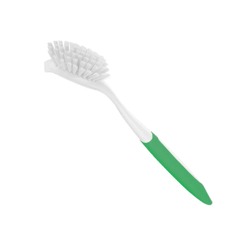 Brosse à vaisselle avec poignée, 1 pièce, brosses à récurer de cuisine pour nettoyer l'épurateur de vaisselle avec poils rigides pour évier, casseroles