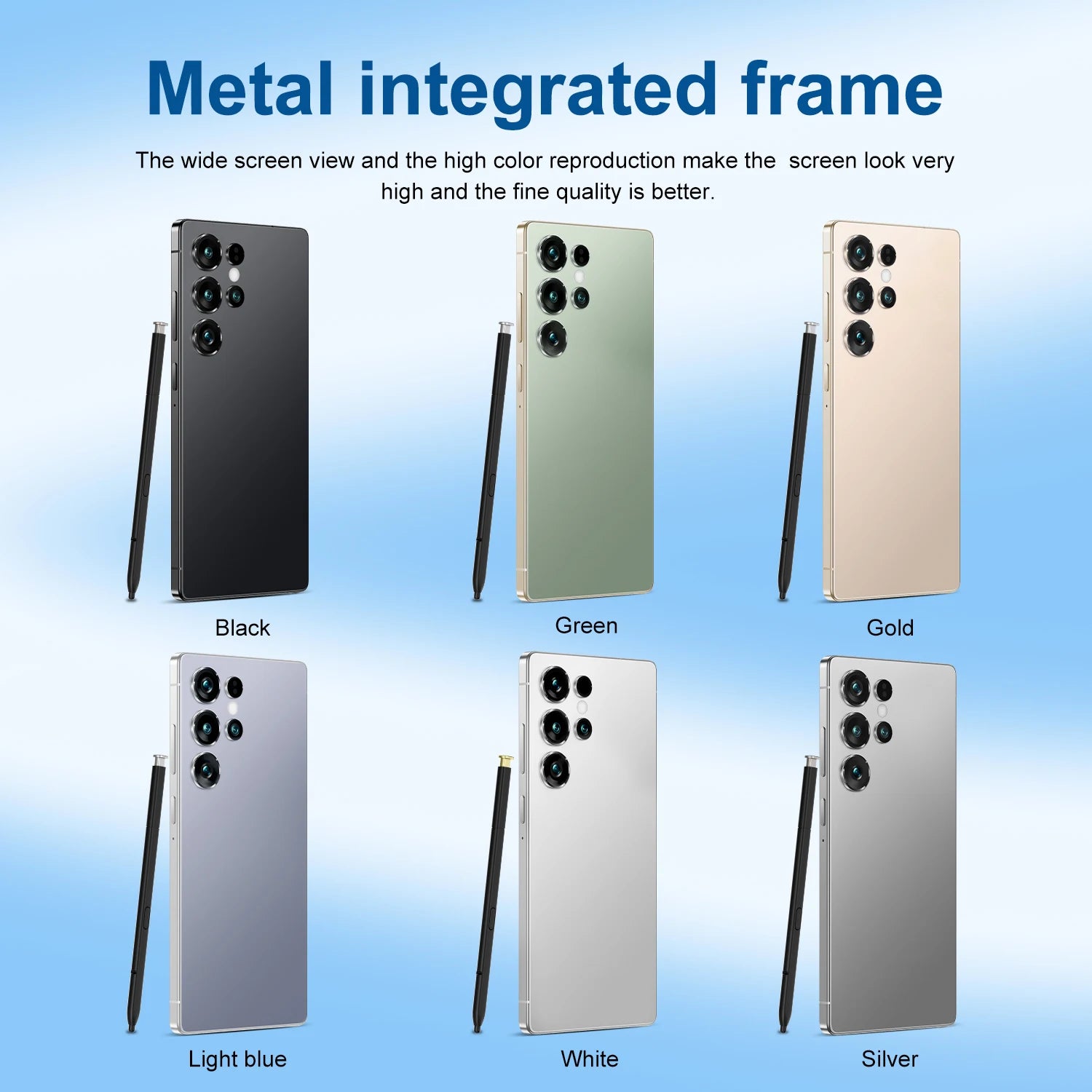 S26 Ultra Tablet PC, 7.3-inch, HD, Global Edition, Dual Original Smart Card, 8000mAh Battery, Face Tab, 2025 Trend