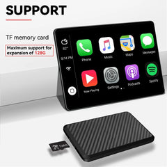2025 New Android 14 CarPlay Ai Box 4G + 64G Wired to Wireless 3-in-1 Smart Dongle Plug and Play for YouTube Nexflit Wifi Mini Box