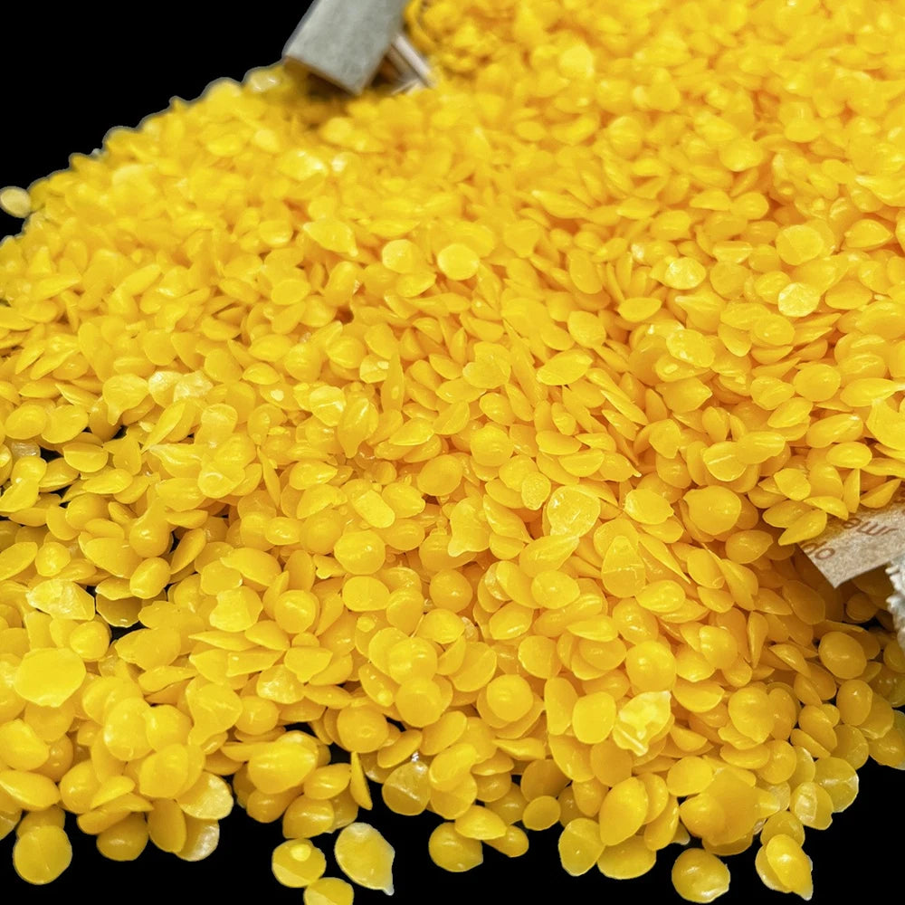 100/200g 100% pur cire d'abeille naturelle bougie savon faisant des fournitures pas ajouté soja rouge à lèvres cosmétiques bricolage matériel jaune abeille cire Cera