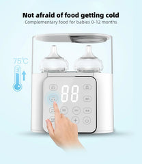 Chauffe-biberon multifonction rapide, accessoires pour bébé, chauffe-aliments, chauffe-lait, stérilisateur avec contrôle précis de la température