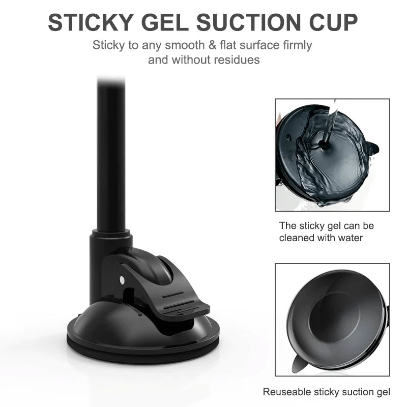 Support de téléphone magnétique universel pour voiture, bras long, pare-brise, tableau Prada, support de voiture magnétique, support S6 pour téléphone portable, support pour iPhone support portable pour voiture