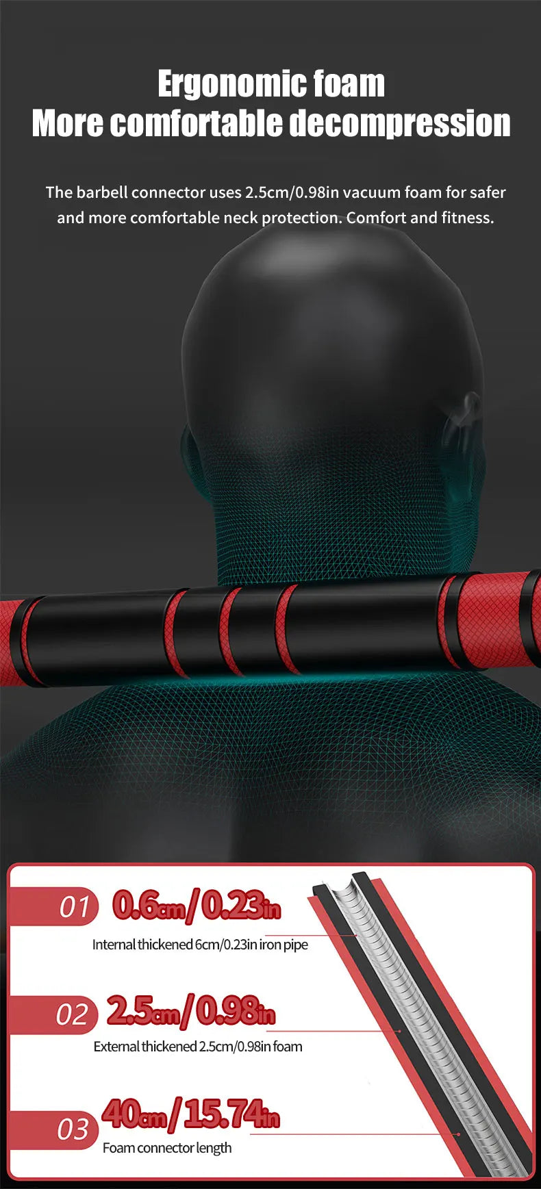 Ensemble d'haltères à poids réglable 4 en 1 22 lb – Équipement de gymnastique domestique multifonction pour hommes et femmes – Haltère convertible, Kettlebell