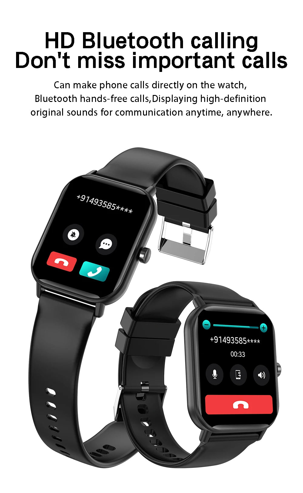 Montre de Sport pour enfants, écran HD, montre intelligente avec bracelet en Silicone, montre-bracelet électronique étanche, cadeau pour garçons et filles