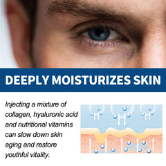 East Moon 50g collagène hommes crème Anti-rides hydratant pour le visage raffermissant Lifting cou peau lisse instantanée crème nourrissante pour le visage