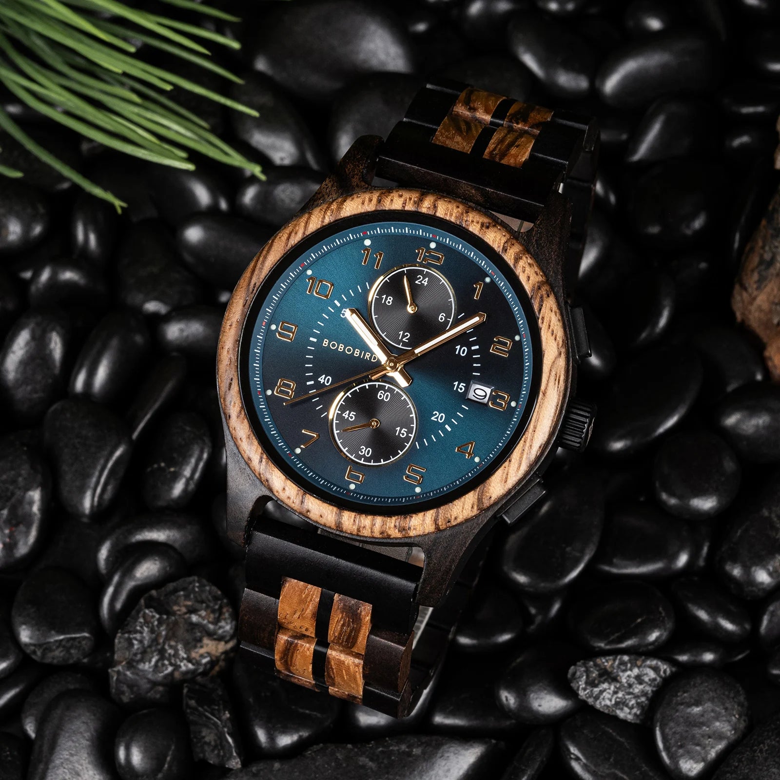 BOBO BIRD montre montre-bracelet en bois homme fabriqué à la main Vintage nouvelle montre à Quartz en bois avec montre en bois naturel élégante Unique personnalisé