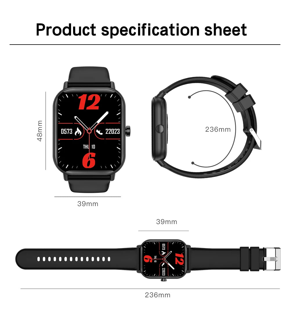 Montre de Sport pour enfants, écran HD, montre intelligente avec bracelet en Silicone, montre-bracelet électronique étanche, cadeau pour garçons et filles