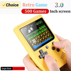 Mini Retro Portable Video Game Console for Kids, Game Player, LCD Screen, Built-in 3.0 Games, 8-bit, 500 inches