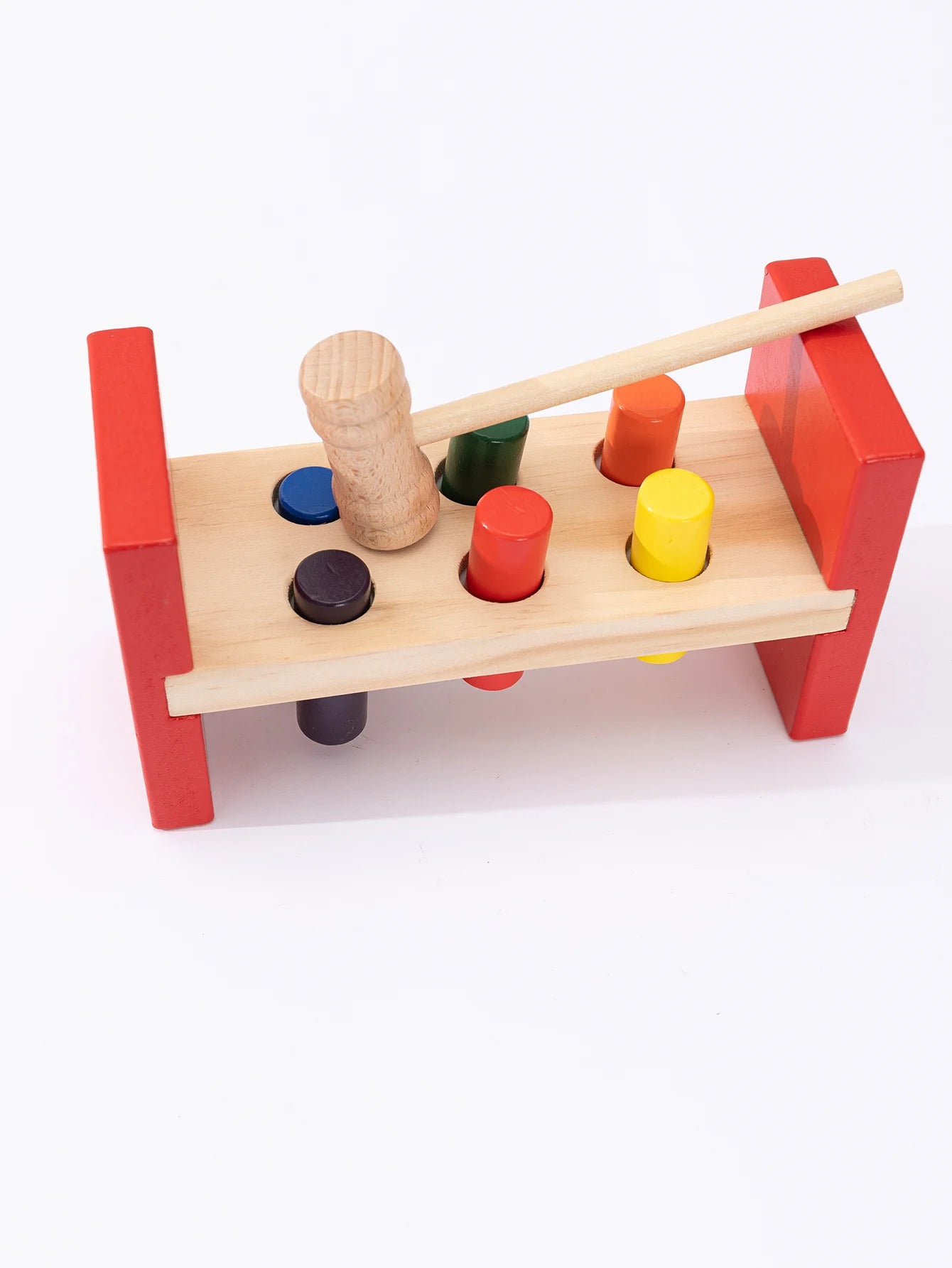 Jouet de martelage en bois Montessori – Développer la motricité fine et le plaisir éducatif pour les tout-petits