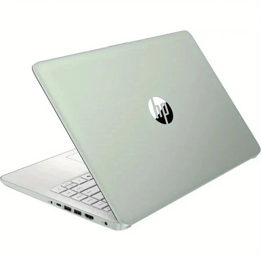 Ordinateur portable professionnel HP HD 14", processeur Intel N150, 16 Go de RAM, 128 Go de UFS, graphiques Intel, Wi-Fi 6, Windows 11 Home, vert saule