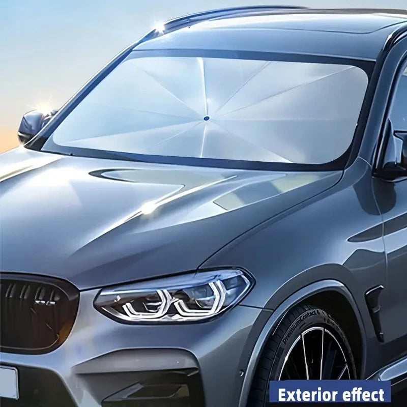 Foldable Sunshade for Car Windshield, Anti-Ultraviolet, for Car Front Window (Heat Protection)
