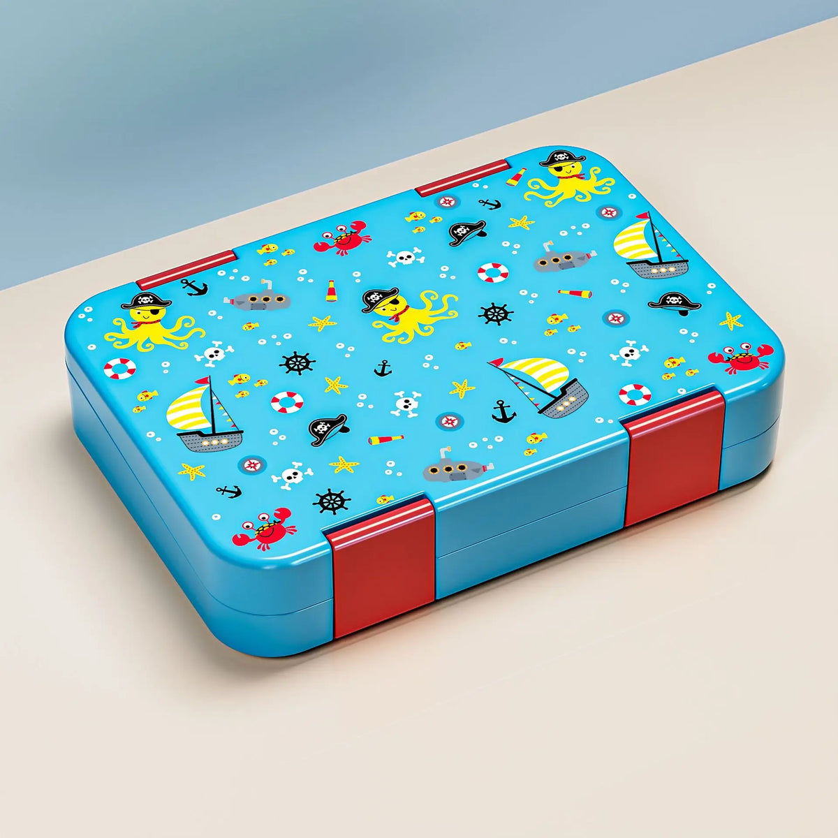 Boîte à lunch Bento pour enfants avec 4/6 compartiments, récipient alimentaire sans BPA, passe au micro-ondes et au lave-vaisselle pour les repas, l'école