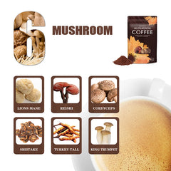 Café de chambre plus lent avec crinière de discussion, cordyceps, reishi, reconstitue l'énergie, améliore la concentration, améliore l'immunité, 1 paquet