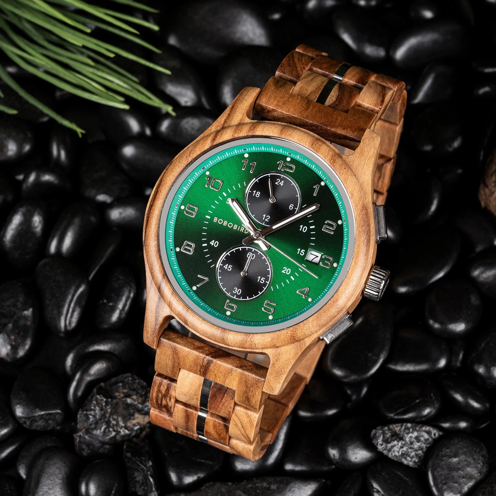 BOBO BIRD montre montre-bracelet en bois homme fabriqué à la main Vintage nouvelle montre à Quartz en bois avec montre en bois naturel élégante Unique personnalisé