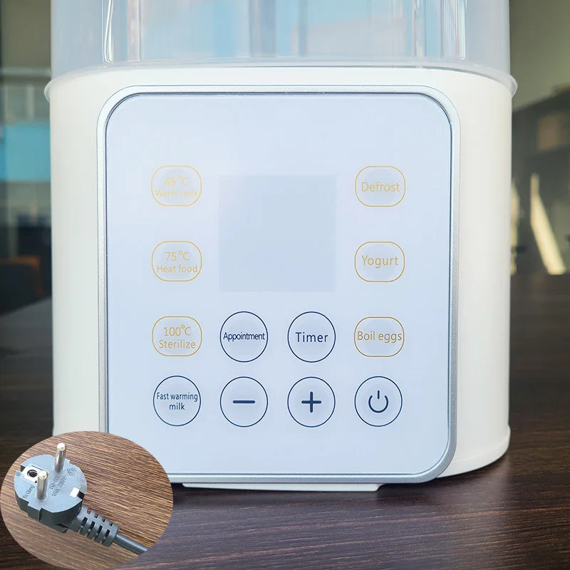 Chauffe-biberon multifonction rapide, accessoires pour bébé, chauffe-aliments, chauffe-lait, stérilisateur avec contrôle précis de la température