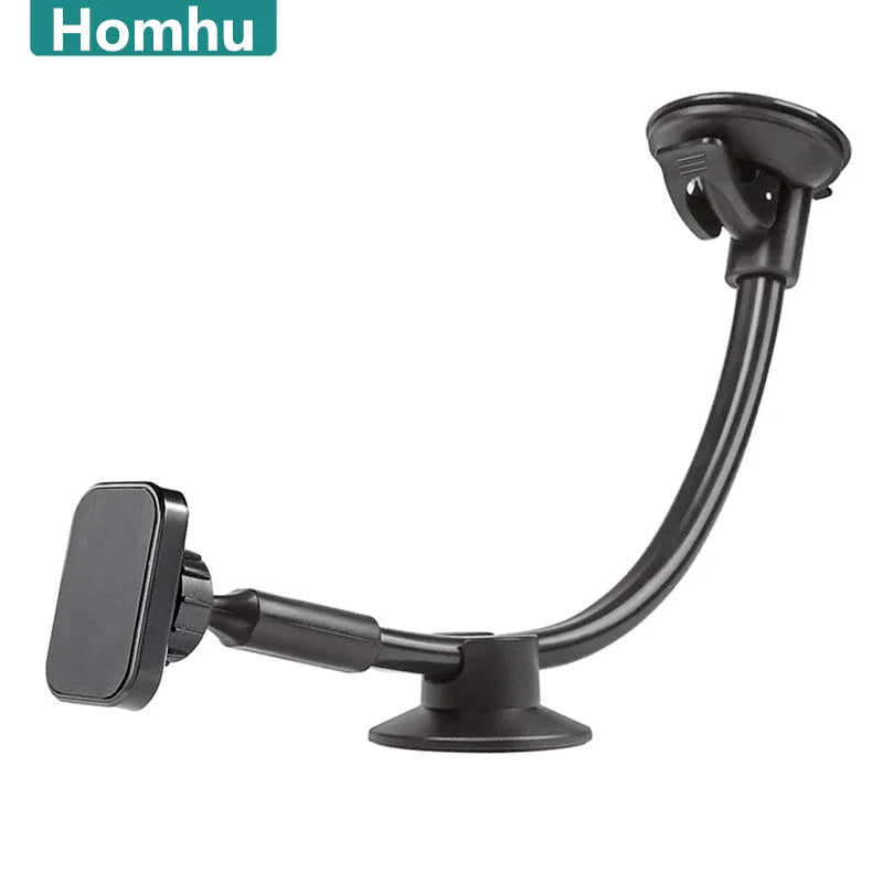 Support de téléphone magnétique universel pour voiture, bras long, pare-brise, tableau Prada, support de voiture magnétique, support S6 pour téléphone portable, support pour iPhone support portable pour voiture