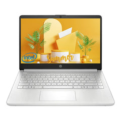 Ordinateur portable professionnel HP HD 14", processeur Intel N150, 16 Go de RAM, 128 Go de UFS, graphiques Intel, Wi-Fi 6, Windows 11 Home, argent naturel