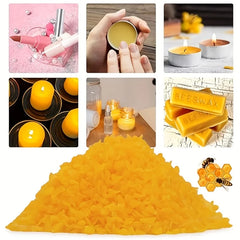 100/200g 100% pur cire d'abeille naturelle bougie savon faisant des fournitures pas ajouté soja rouge à lèvres cosmétiques bricolage matériel jaune abeille cire Cera