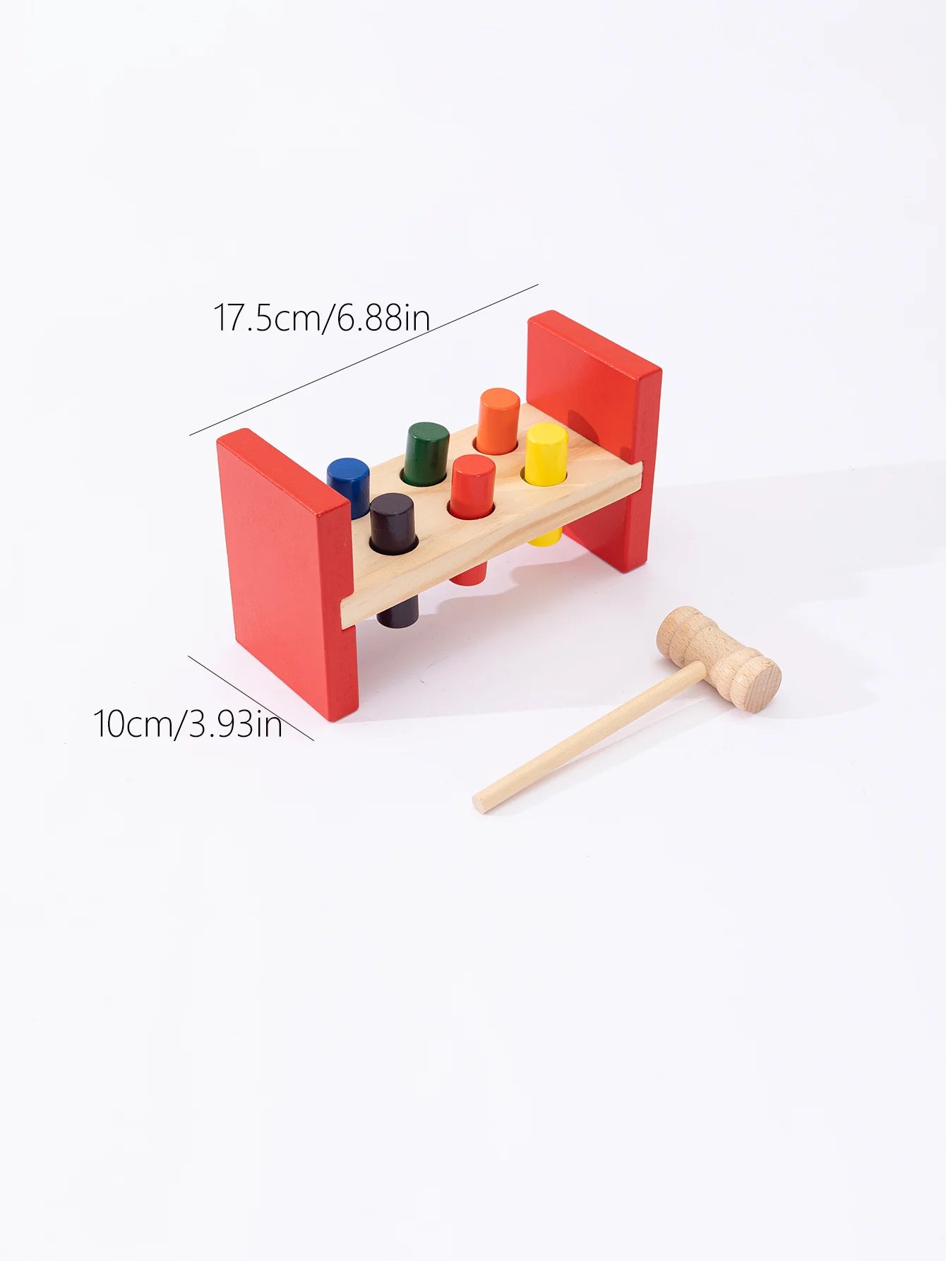 Jouet de martelage en bois Montessori – Développer la motricité fine et le plaisir éducatif pour les tout-petits