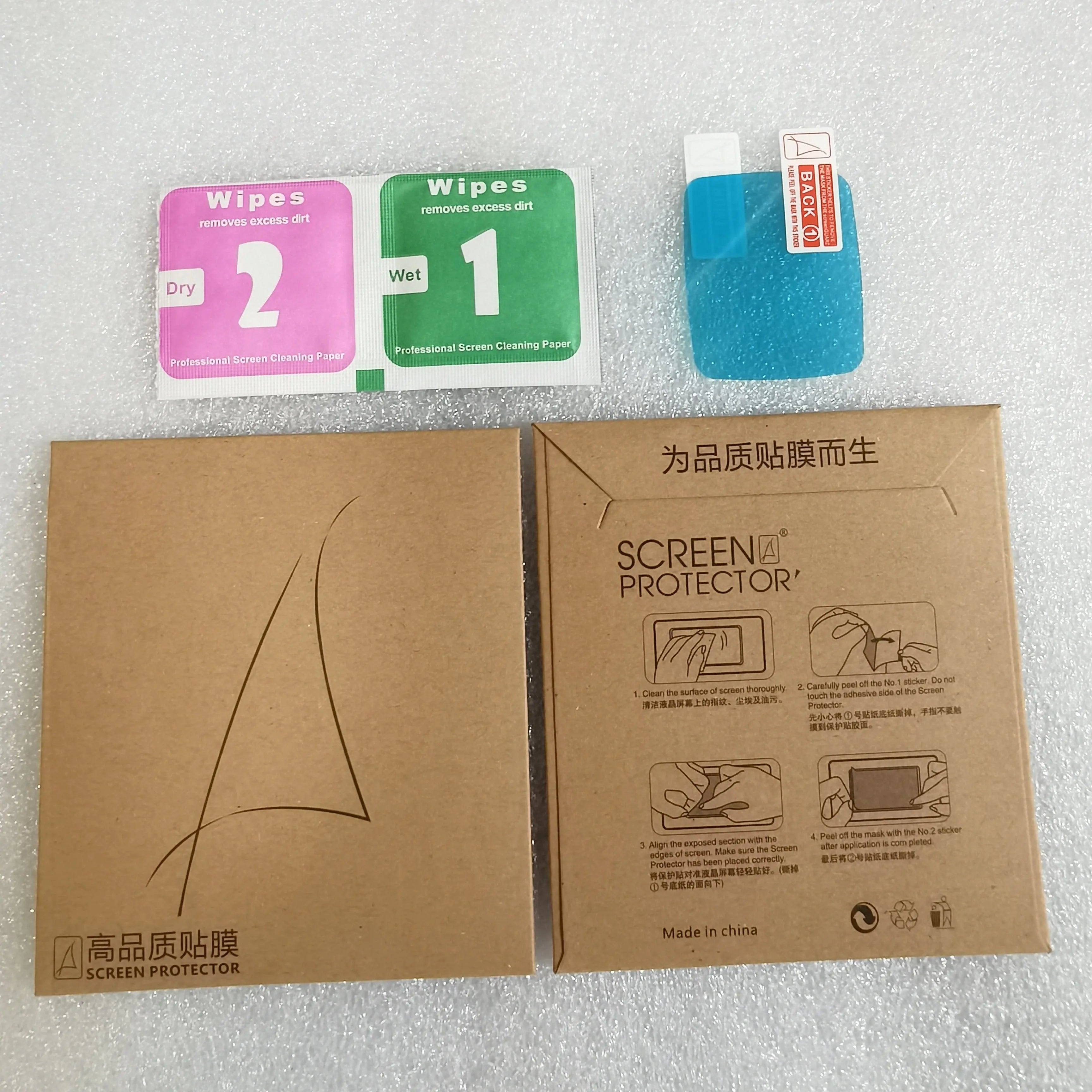 Film de protection d'écran de rechange pour montre connectée pour enfants (1,54/1,44 pouces) Q12 Q19 Q15 Q16 K26 K9H T5S T17 T36 D35 W5 T36 H1 Q90, anti-rayures