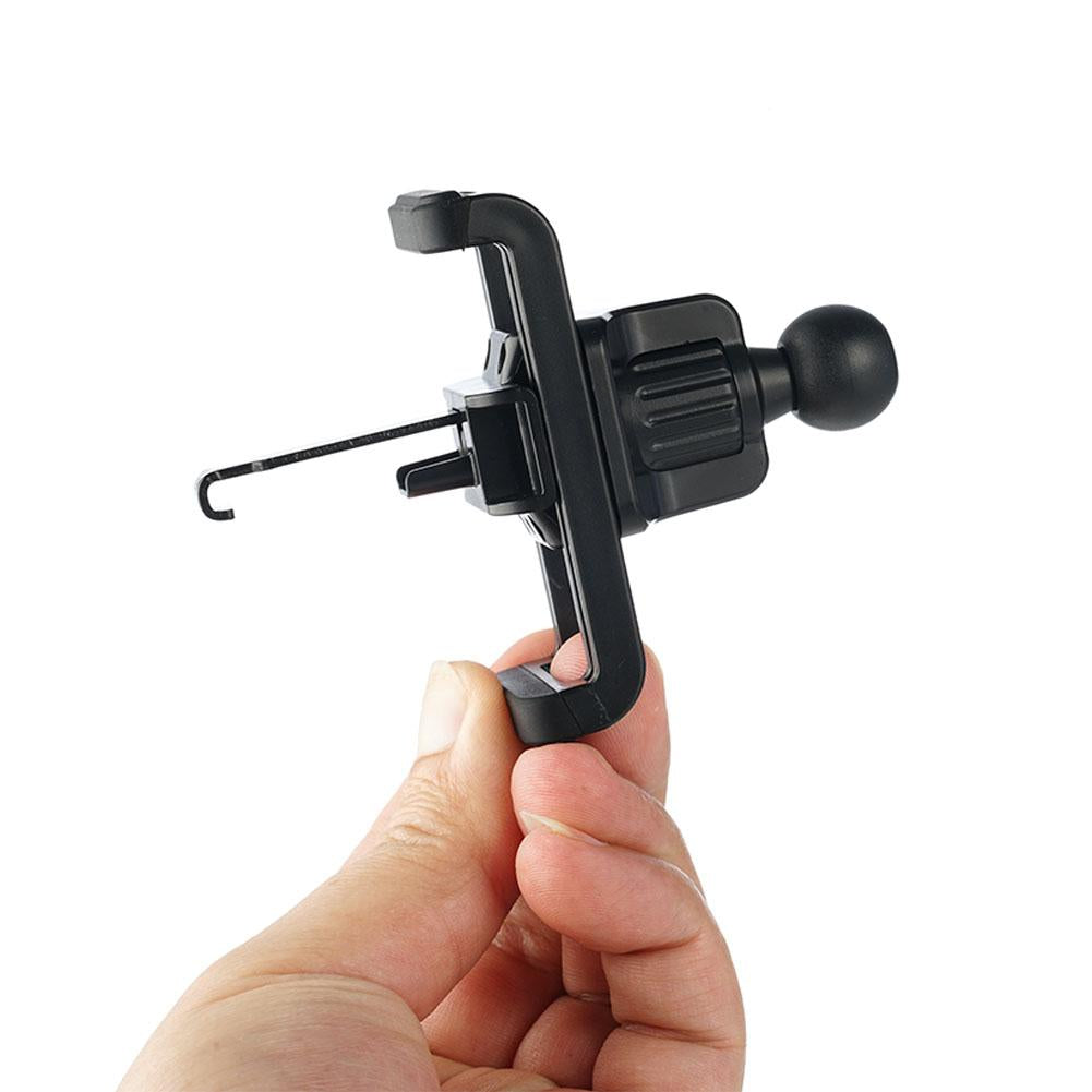 Clip de ventilation pour voiture, support de téléphone portable universel, Base à tête sphérique de 17mm pour sortie d'air de voiture, crochet, accessoires de serrage, supports GPS