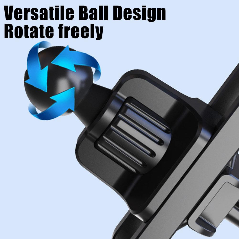 Clip de ventilation pour voiture, support de téléphone portable universel, Base à tête sphérique de 17mm pour sortie d'air de voiture, crochet, accessoires de serrage, supports GPS