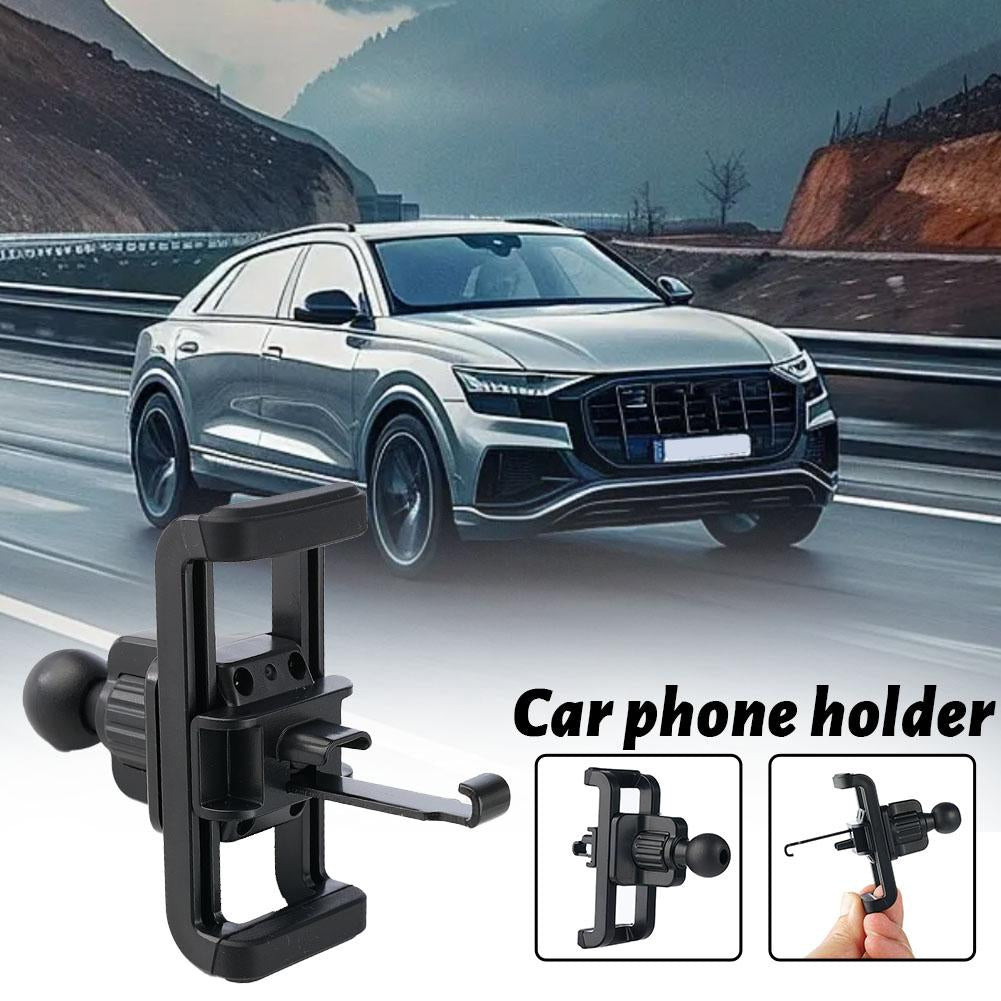 Clip de ventilation pour voiture, support de téléphone portable universel, Base à tête sphérique de 17mm pour sortie d'air de voiture, crochet, accessoires de serrage, supports GPS