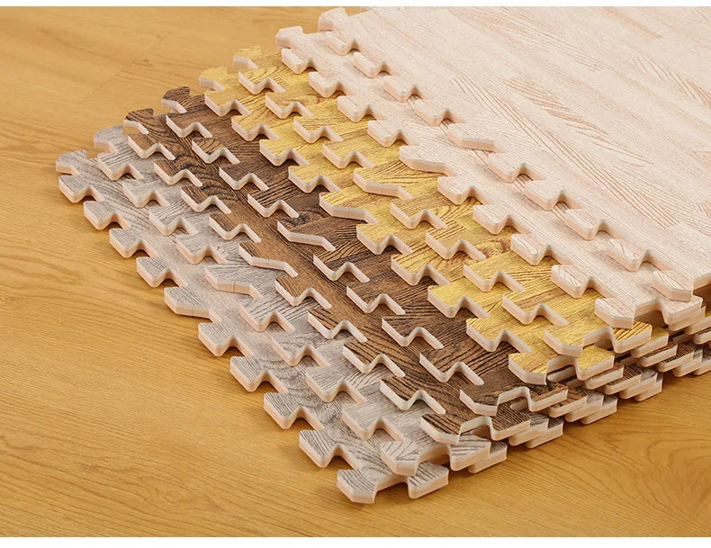 Tapis de Puzzle pour enfants, carrelage en mousse, tapis de jeu pour bébé, décoration de la maison, rembourrage de sol doux, jouets pour enfants, cadeaux