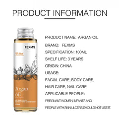 Huile d'argan biologique à 100% pure et froide PMurcia Vierge, qualité supérieure pour peaux sèches et endommagées, cheveux, visage, corps, cuir chevelu, N64.