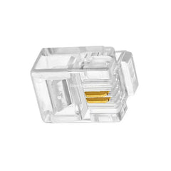 RJ11 to RJ45 modular network connectors, 6P2C, 6P4C, 6P6C, 8P8C, 10 pieces