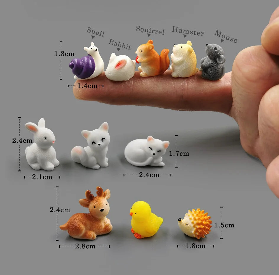 Figurine de pâques de noël, lapin blanc, carotte, bricolage, décor de chambre Kawaii, accessoires de décoration de jardin féerique miniatures modernes