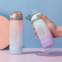 Bouteille d'eau en plastique de 600ml, livraison gratuite, articles portables, Shaker d'extérieur, Sport, mignon, pour filles, nouvelle mode