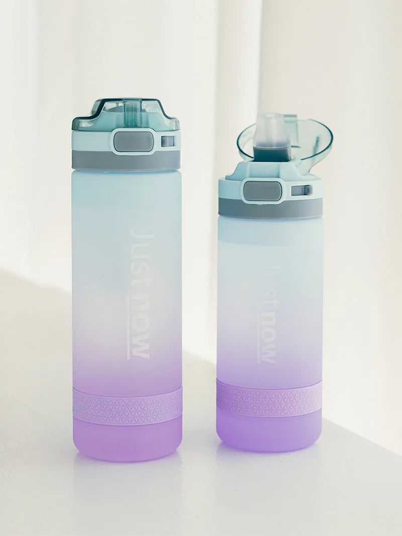 Bouteille d'eau en plastique de 600ml, livraison gratuite, articles portables, Shaker d'extérieur, Sport, mignon, pour filles, nouvelle mode