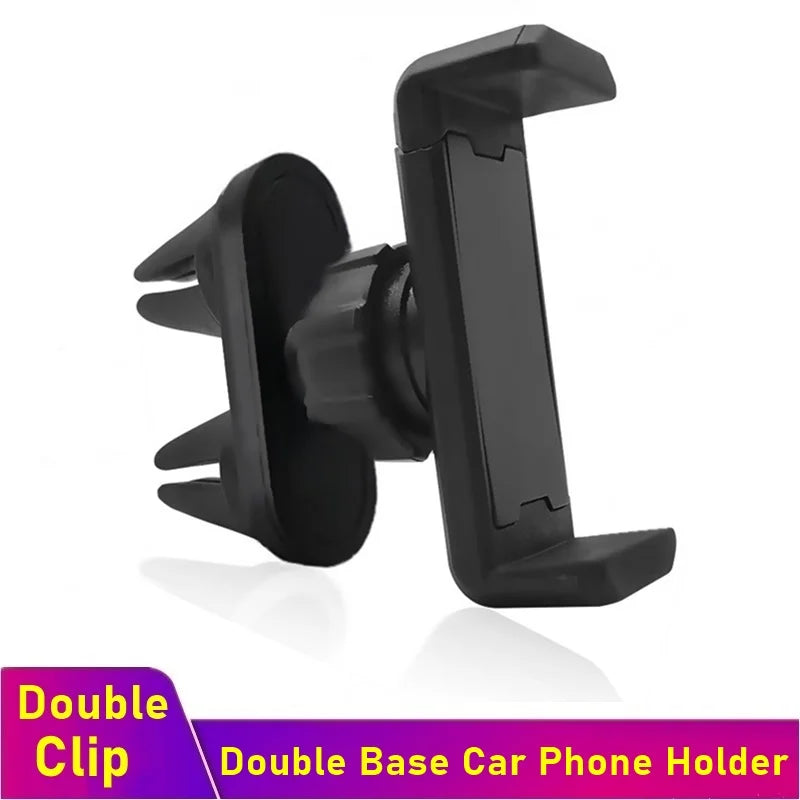 Support de téléphone universel pour voiture, pour iPhone XS 8 11 12 13 14 15 Pro Max, Clip de montage pour grille d'aération, Support de téléphone pour voiture, Smartphone