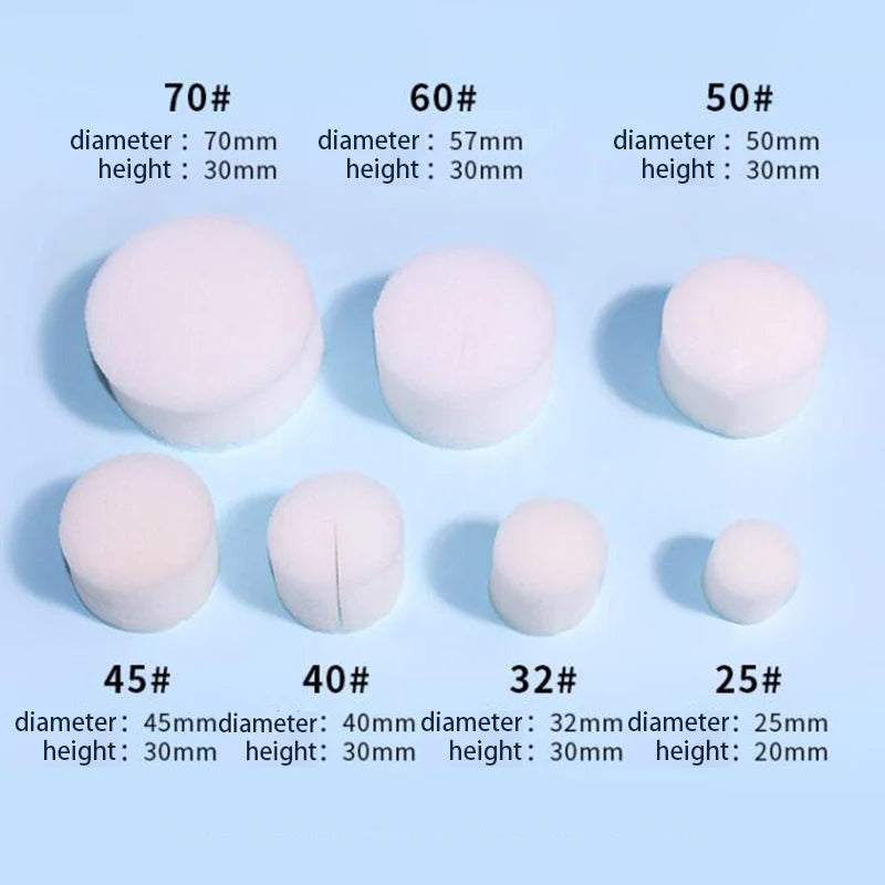 Éponge blanche pour paniers hydroponiques, 50 pièces, pour plantation de légumes de jardin, Pots de pépinière, plantes en mousse, racine K5