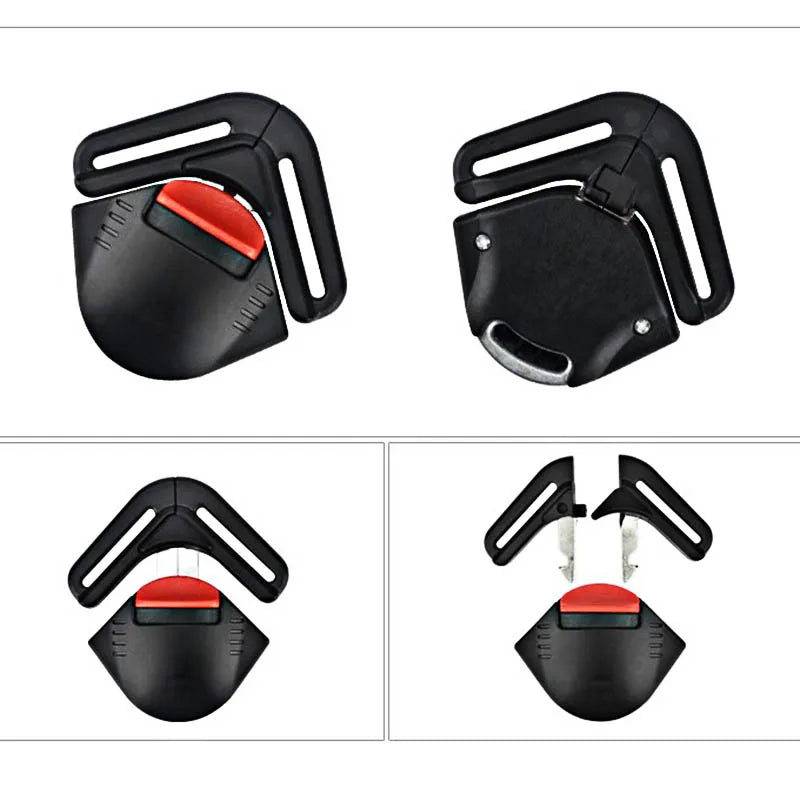 Harnais de panier pour bébé avec loquet de verrouillage, ceinture de sécurité de siège de voiture pour enfants, 5 Points, ceinture de sécurité, boucle de klaxon, coussin d'épaule réglable