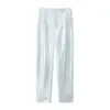 D3250 New Arrivals Women's Pants & Trousers Women High Waist Tight Solid Color Elegant Office Pants for Ladies Casual Pants