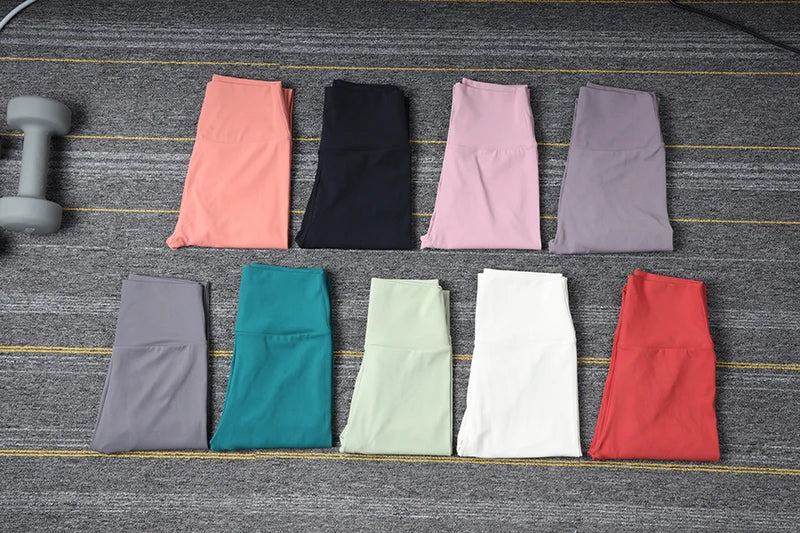 Women's Leggings for Fitness, Sexy Yoga Pants, High Waist Elastic Tights, Sports Clothing, Push-Up Long Pants, Hip Lift Leggings