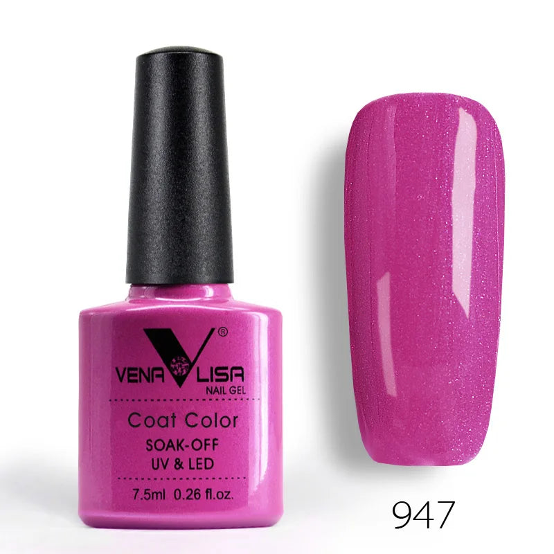 Venalisa 7.5ml mode brillant tremper UV Gel vernis à ongles cosmétiques Nail Art manucure ongles Gel vernis conseils vernis à ongles