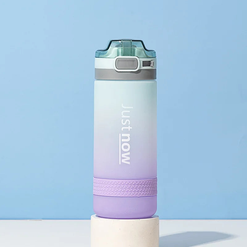 Bouteille d'eau en plastique de 600ml, livraison gratuite, articles portables, Shaker d'extérieur, Sport, mignon, pour filles, nouvelle mode