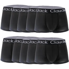 10 pièces/lot hommes Boxershorts Sexy Boxer doux lettre imprimé Boxer Shorts pour hommes sous-vêtements hommes boxeurs mâle Slip Homme Calzoncillo