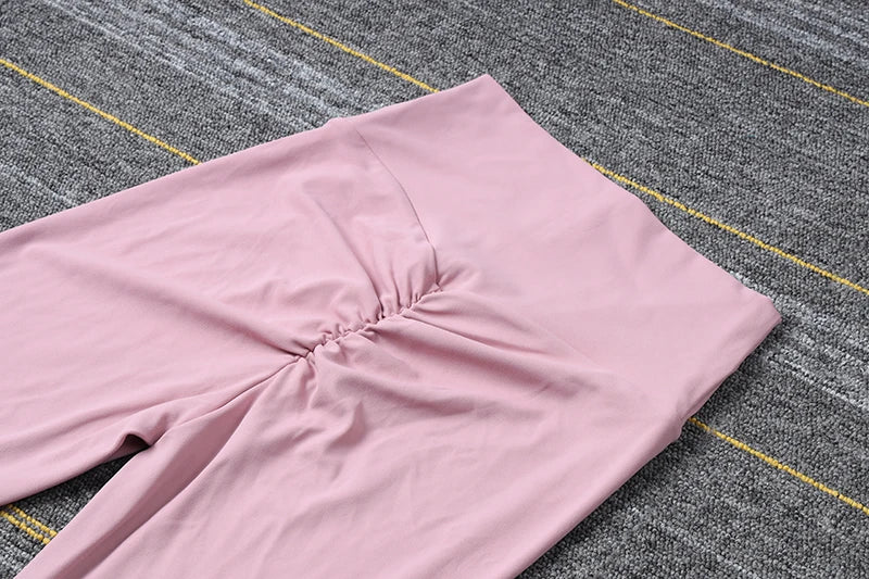 Women's Leggings for Fitness, Sexy Yoga Pants, High Waist Elastic Tights, Sports Clothing, Push-Up Long Pants, Hip Lift Leggings