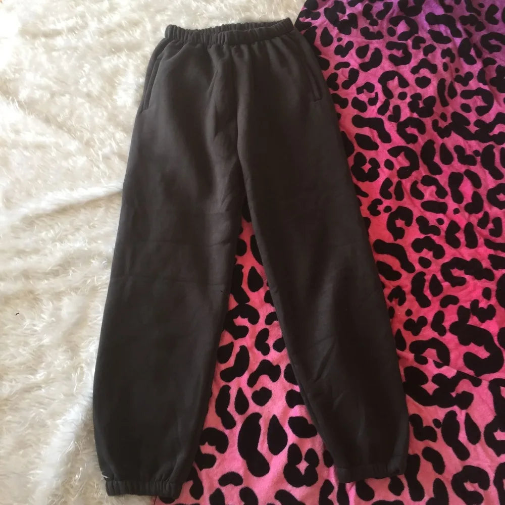 Sweat à capuche Smile avec pantalon de jogging pour femme, ensemble 2 pièces, tenue de sport décontractée, survêtement monochrome, imbibé de sueur, vente en gros, automne et hiver