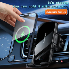 Wholesale Magnetic Car Phone Holder Stand for Phone Strong Magnet Metal Car Mount Air Vent Phone Holder 2024 New Products