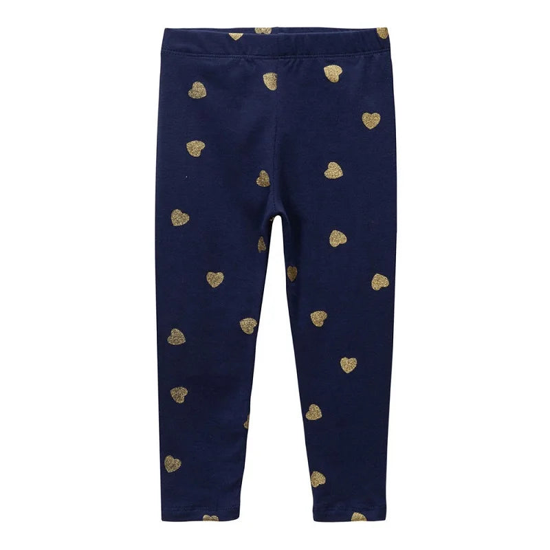 Girls' Leggings 100% Cotton Girl's Pants Girls' Skinny Pants Cartoon Print Pattern Children's Leggings Pants KF083