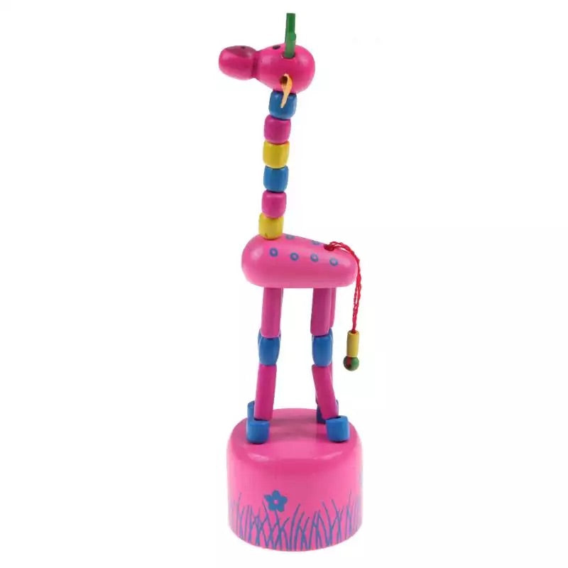 Jouets d'apprentissage pour bébés en bois, Animal girafe, jouet de développement pour enfants, jouets d'apprentissage éducatif intellectuel précoce, cadeau pour bébé