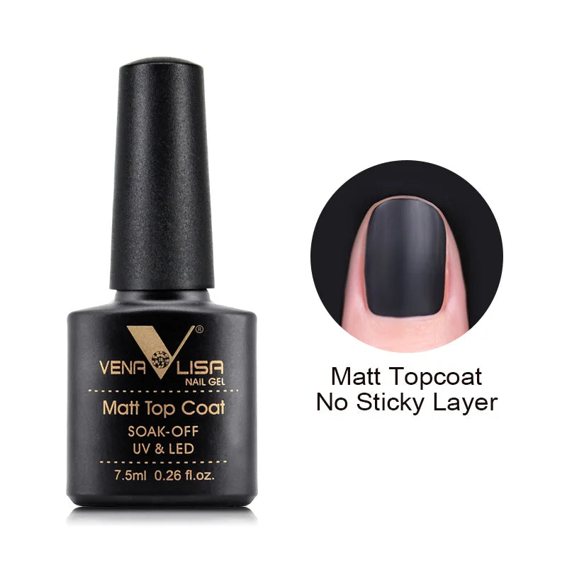Venalisa VIP4 vernis à ongles 7.5ml HEMA gratuit tremper UV LED Gel vernis couverture complète Super Texture magnifique manucure à ongles