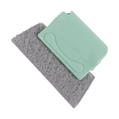 Brosse de nettoyage de rainure, chiffon de fenêtre créatif, brosse de nettoyage de fentes de fenêtre, outil de nettoyage de fentes de fenêtre