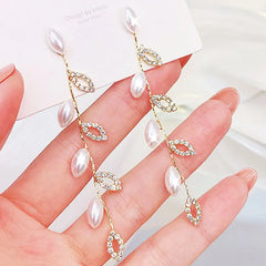 Boucles d'oreilles plaquées or véritable 14K, clous d'oreilles romantiques et élégants pour femmes, bijoux fins Glamour de qualité supérieure